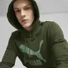Puma Classics Logo Hoodie Yeşil Erkek Hoodie