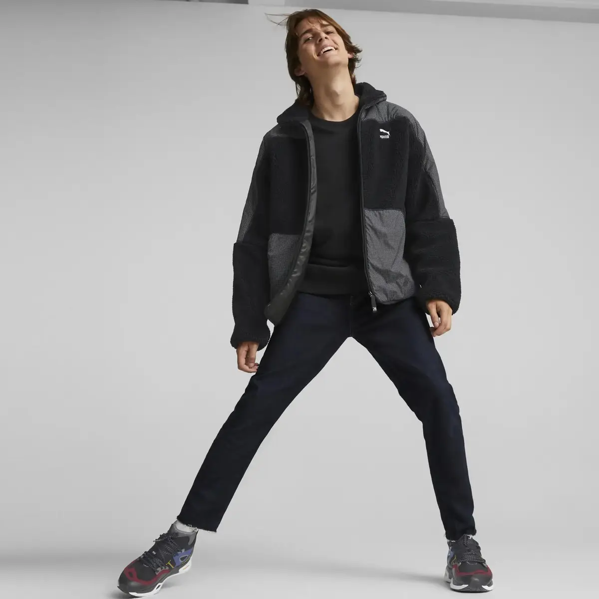 Puma Sherpa Jacket Siyah Erkek Sherpa Ceket