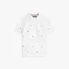 Tommy Hilfiger ALL OVER FLAG EMB PO, YBR Beyaz Erkek Çocuk T-Shirt & Polo