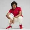 Puma Ferrari Style Polo jacquard Kırmızı Erkek T-Shirt
