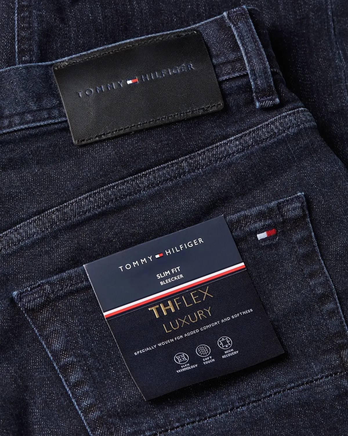 Tommy Hilfiger SLIM BLEECKER SSTR S, 1BP Siyah Erkek Jean Pantolon