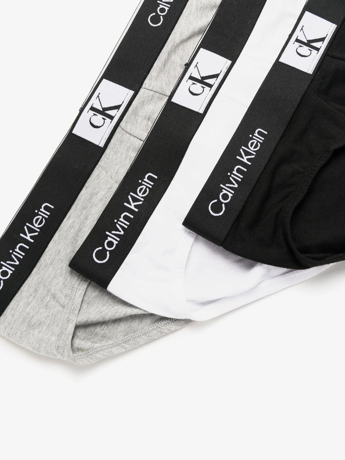 Calvin Klein HIP BRIEF 3PK, 6H3 Siyah 3'lü Erkek Slip