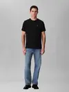 Calvin Klein SS SMOOTH CTTN SOLID, UB1 Siyah Erkek T-Shirt