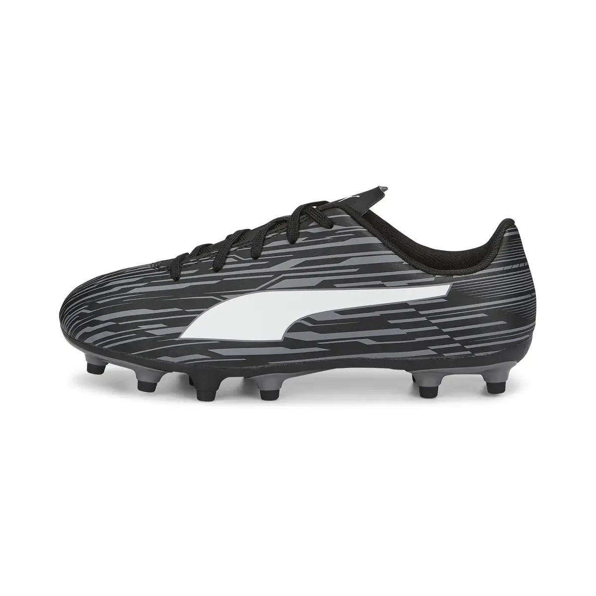 Puma Rapido Iıı Fg/Ag Jr Siyah Çocuk Çocuk Krampon