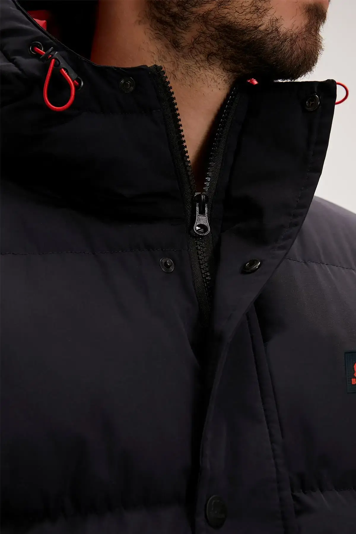 BAD BEAR LINCOLN PUFFER COAT Erkek Siyah Şişme Mont