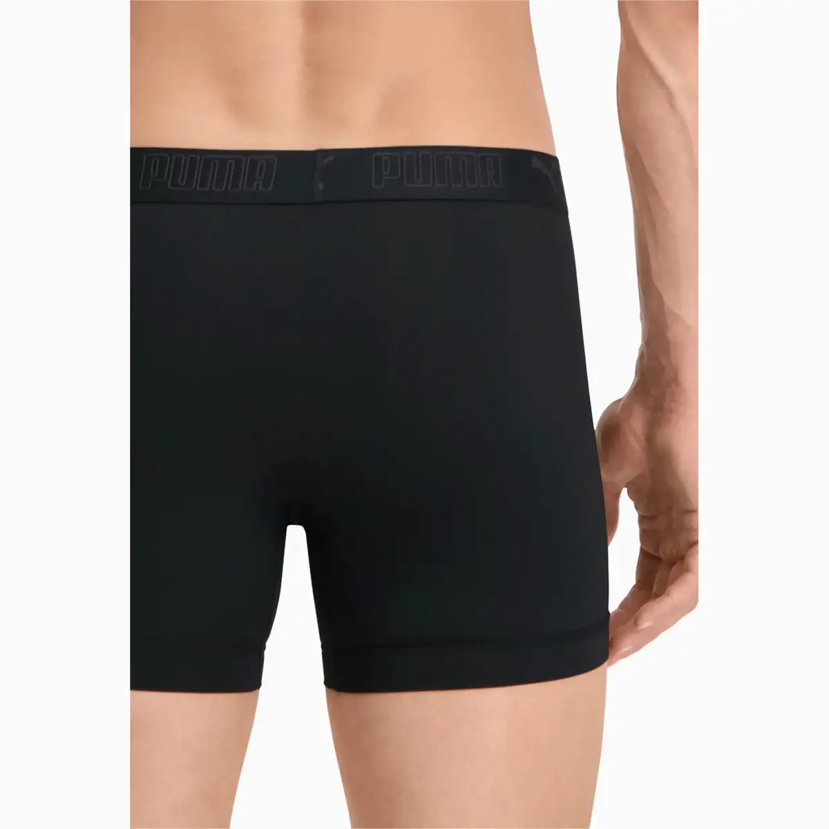 Puma PUMA SPORT MICROFIBER BOXER 2P black Siyah Erkek 2'li Boxer