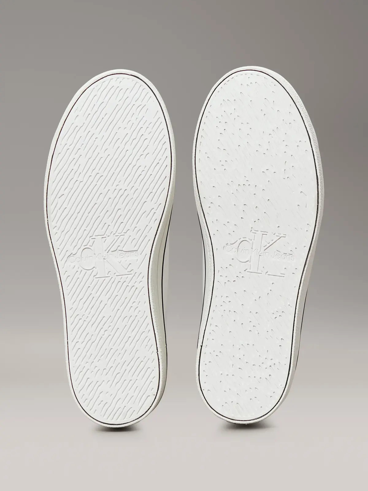 Calvin Klein BOLD VULC FLATF LOW, 01W Beyaz Kadın Spor Ayakkabı & Sneaker