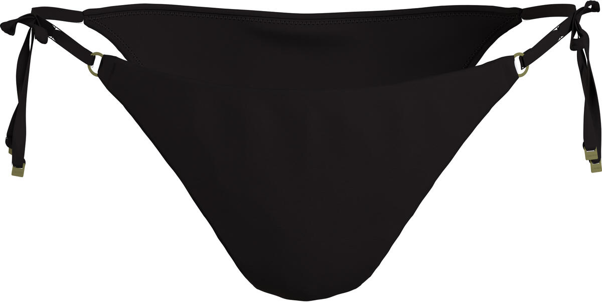 Calvin Klein STRING SIDE TIE Kadın Siyah Bikini Altı