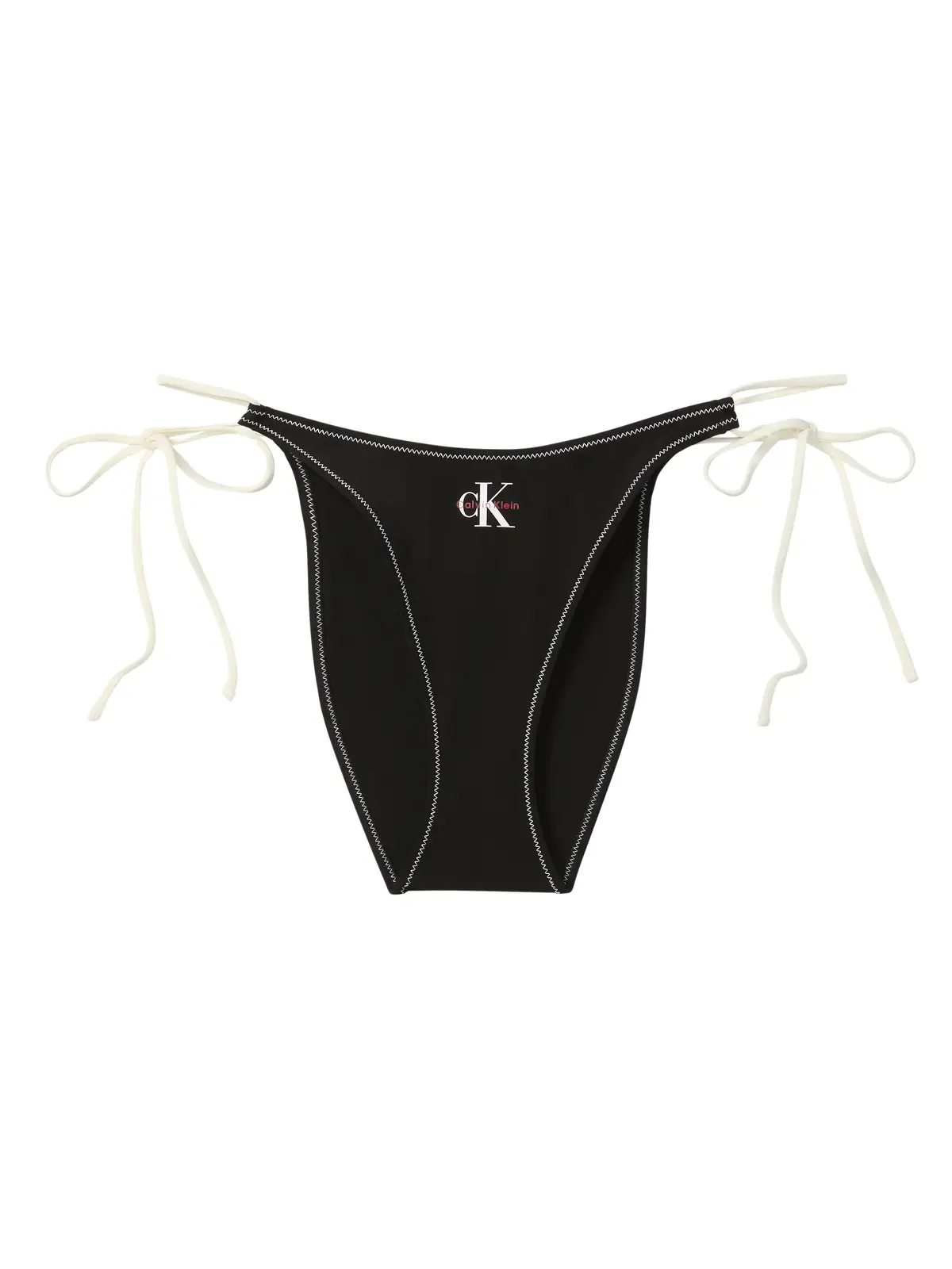 Calvin Klein SIDE TIE BOTTOM Siyah Bikini Alt