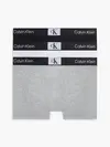 Calvin Klein TRUNK 3PK Erkek Gri Boxer Set
