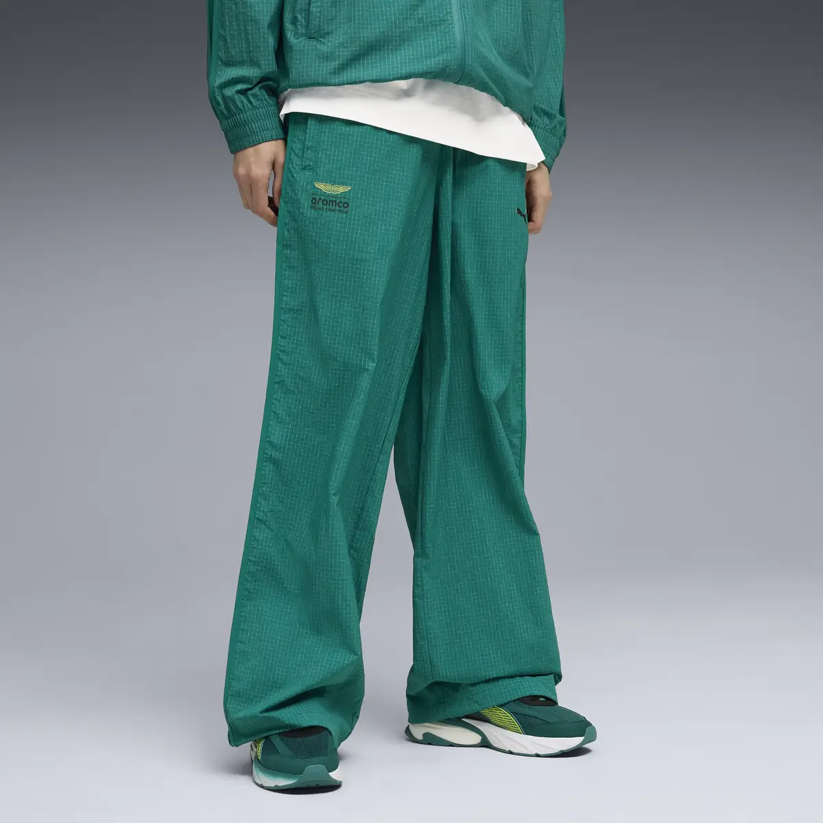 Puma AMF1 Lifestyle T7 Over Pants Yeşil Erkek Eşofman Altı