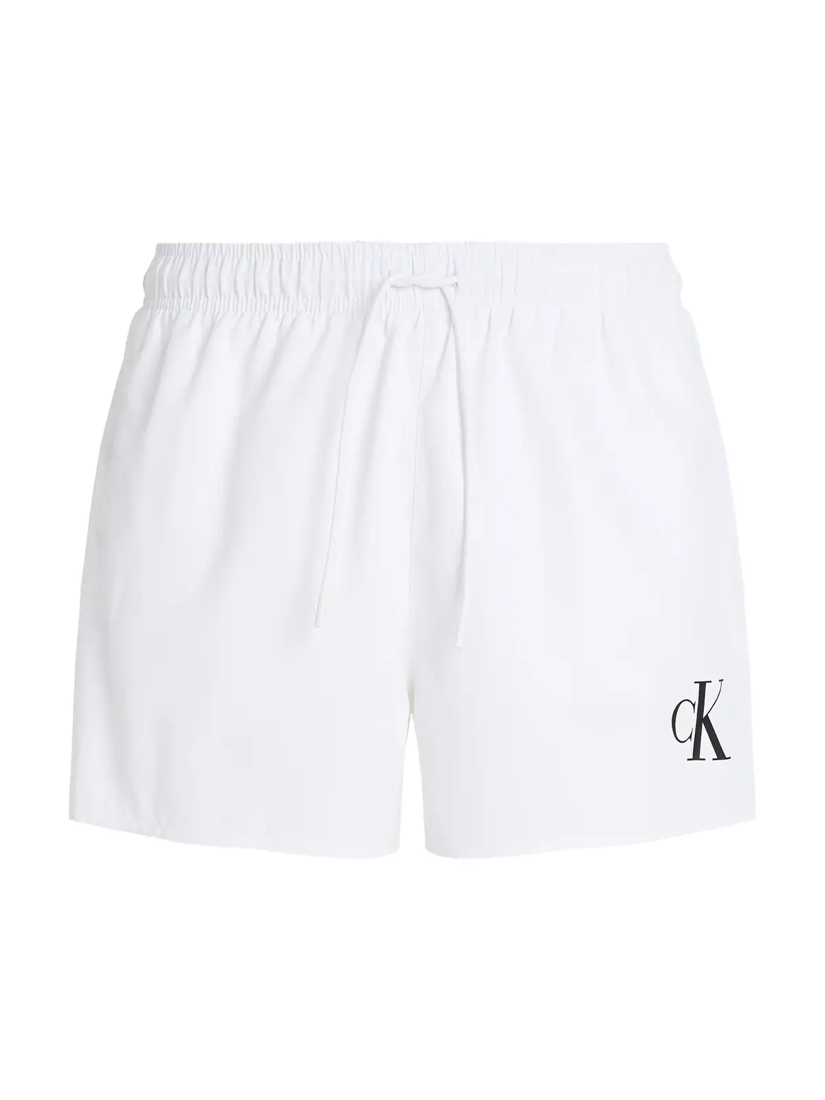 Calvin Klein SHORT DRAWSTRING Beyaz Erkek Mayo Şort