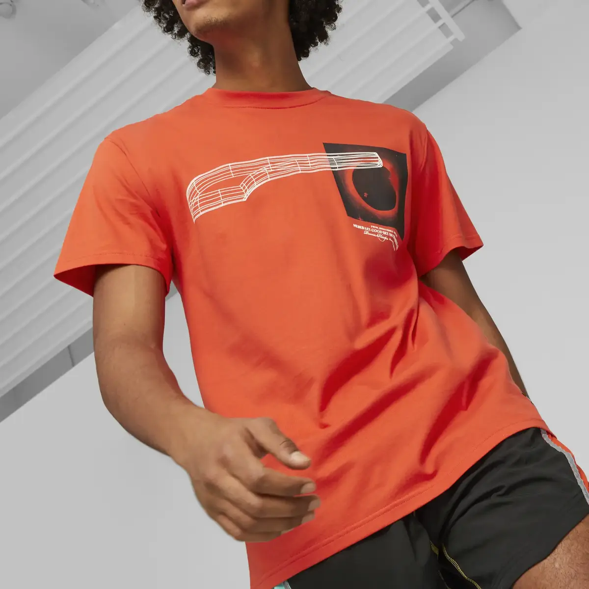 Puma New Era Tee 1 Siyah Erkek T-Shirt & Polo