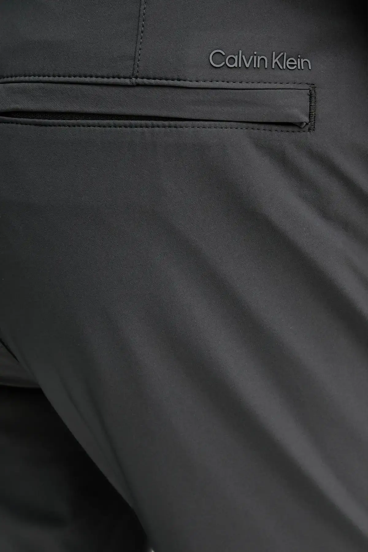 Calvin Klein SLIM TECH STRETCH TROUSER Gri Erkek Pantolon Calvin Klein SLIM TECH STRETCH TROUSER Gri Erkek Pantolon