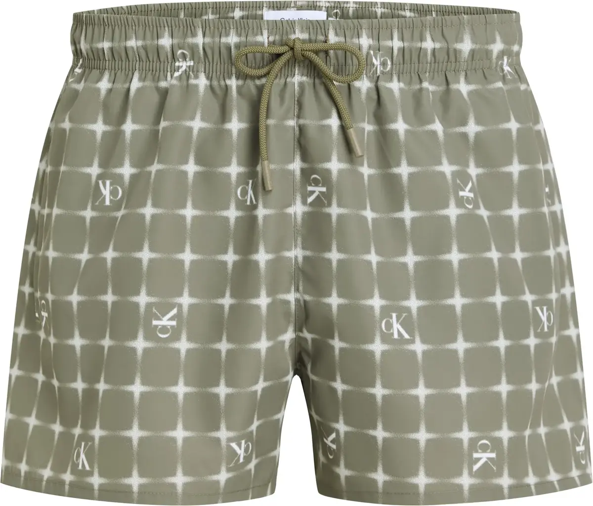 Calvin Klein SHORT DRAWSTRING-PRI, 0H8 Yeşil Erkek Mayo
