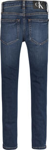 Calvin Klein SKINNY DARK BLUE CLE Erkek Mavi Kot Pantolon