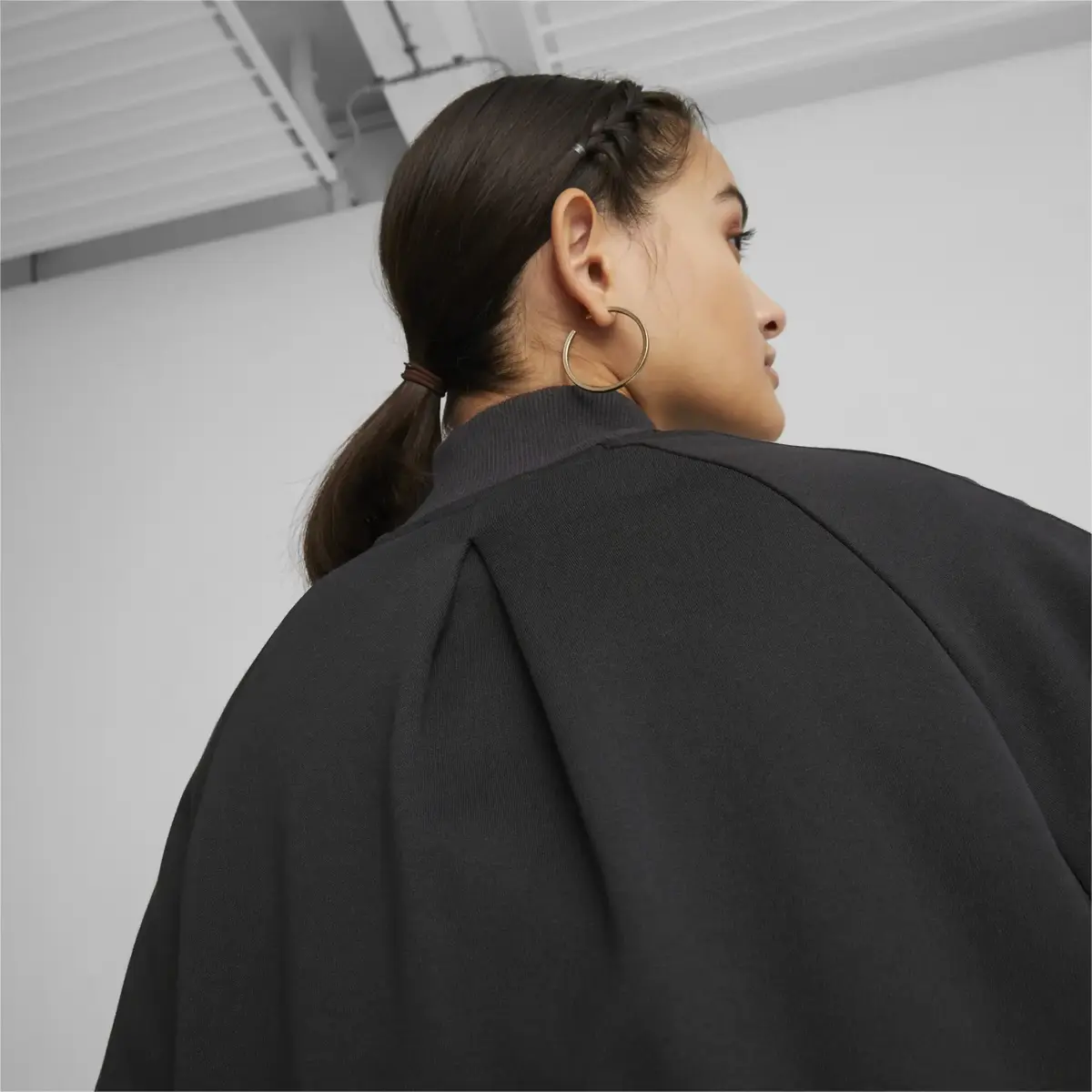 Puma T7 Track Jacket Siyah Kadın Ceket