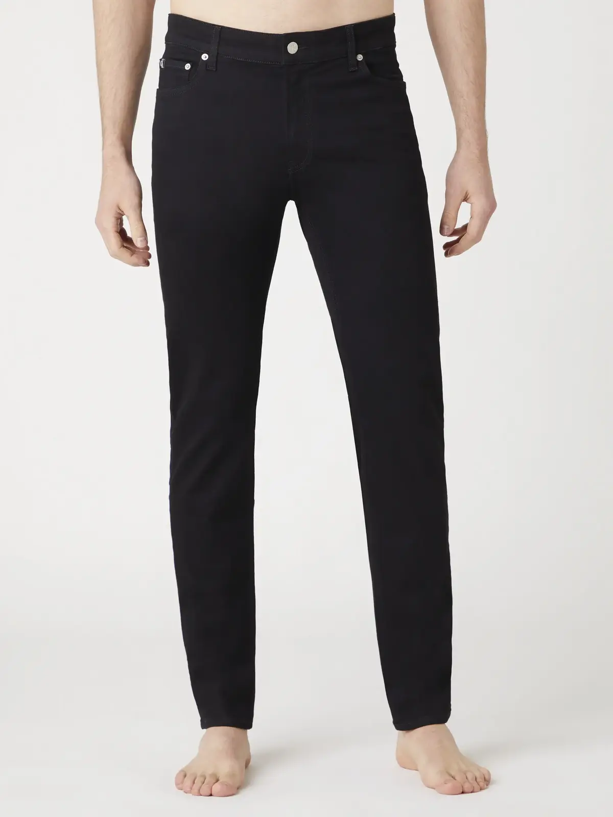 Calvin Klein SKINNY TAPER Erkek Antrasit Kot Pantolon
