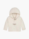 Calvin Klein HERO LOGO FLEECE HOO Bebek Krem Hoodie