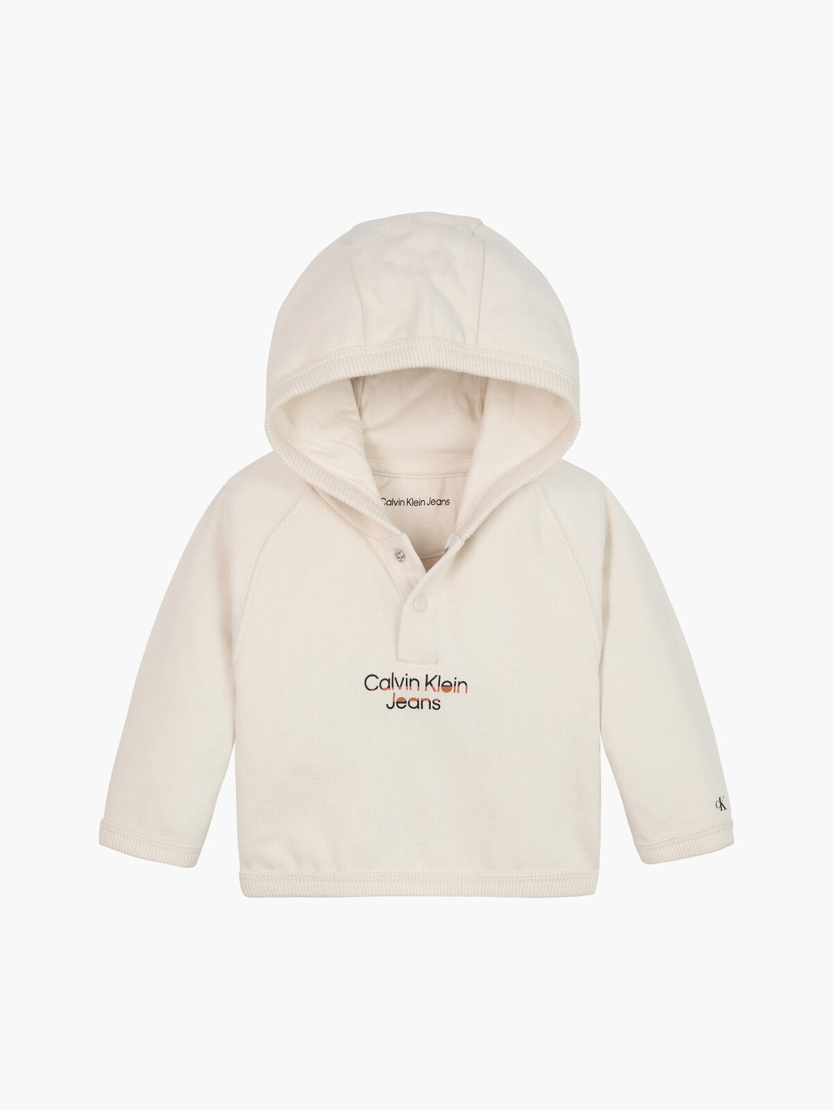 Calvin Klein HERO LOGO FLEECE HOO Bebek Krem Hoodie