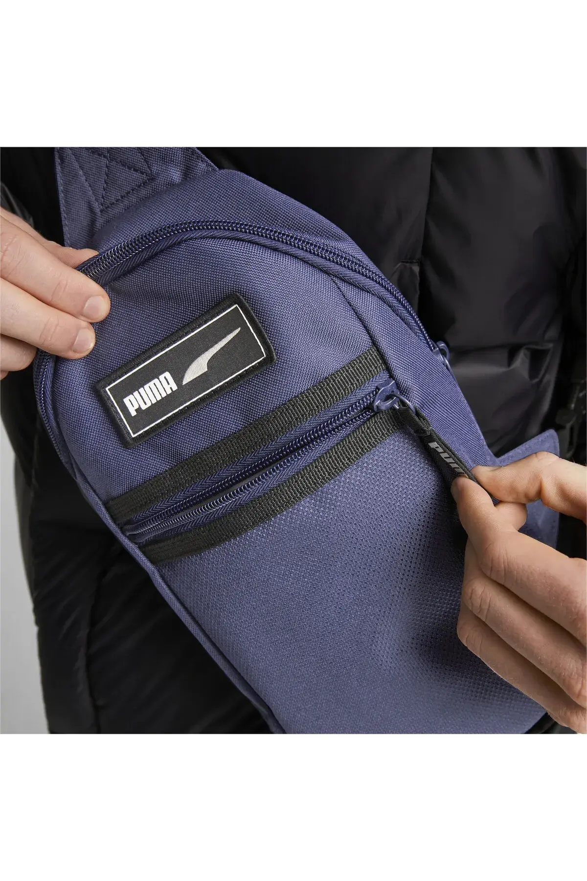 PUMA Deck Crossbody Bag Erkek Lacivert Çapraz Çanta