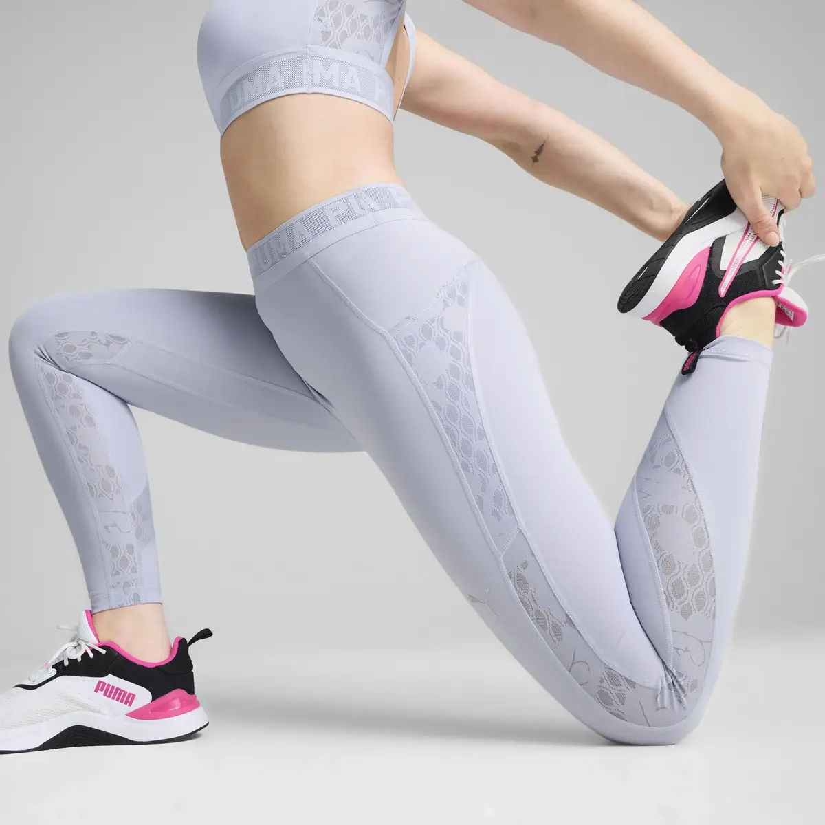 PUMA LACE HW 7/8 TIGHT Mavi Kadın Tayt
