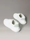 Calvin Klein CHUNKY CUPSOLE RU PATCH LTH Beyaz Erkek Günlük Spor Ayakkabı
