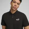 Puma ESS No. 1 Logo Pique Polo Siyah Erkek T-Shirt
