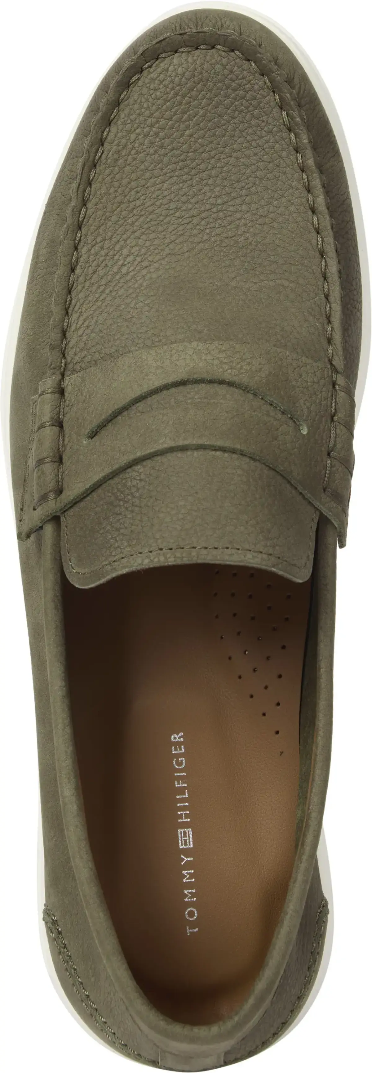 Tommy Hilfiger TOMMY HILFIGER NUBUC, RBN Yeşil Erkek Ayakkabı