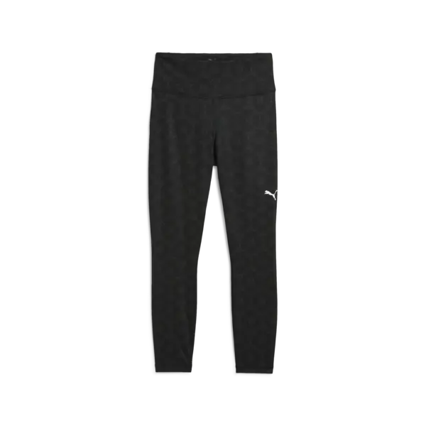PUMA W TAD GRAPHIC TIGHT 7/8 AOP Siyah Kadın Tayt