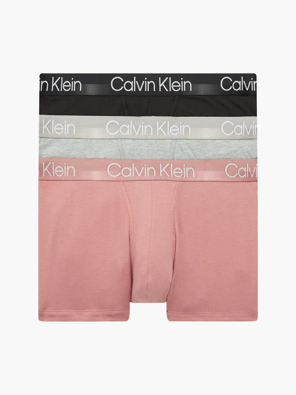 Calvin Klein TRUNK 3PK Erkek Gri Boxer Set