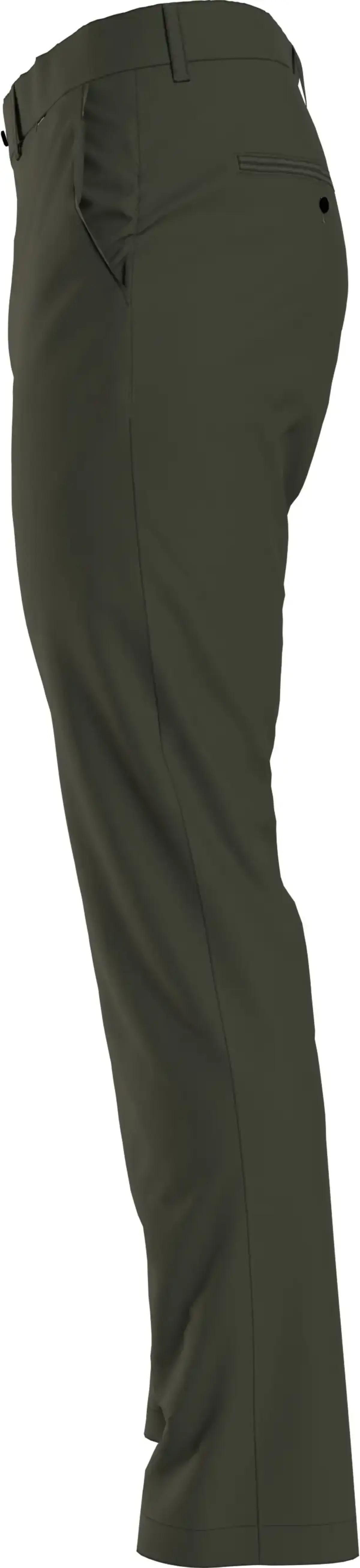 Calvin Klein SLIM FIT GARMENT DYE Erkek Haki Chino