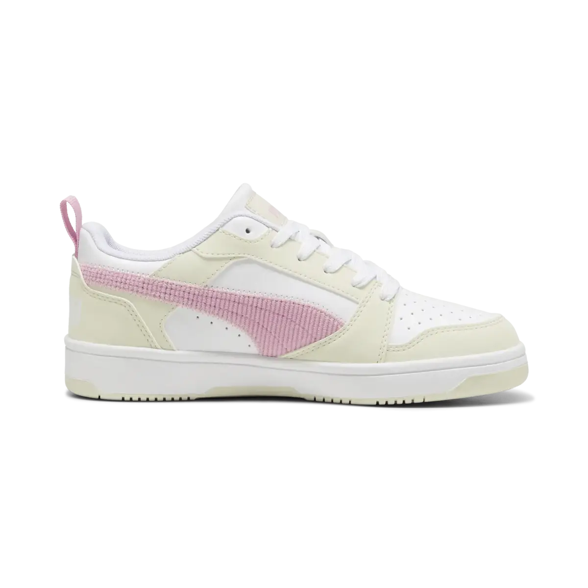 Puma Rebound V6 Lo Cord Jr Bej Kadın Spor Ayakkabı