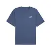 Puma ESS Relaxed No. 1 Logo Tee Mavi Erkek T-Shirt