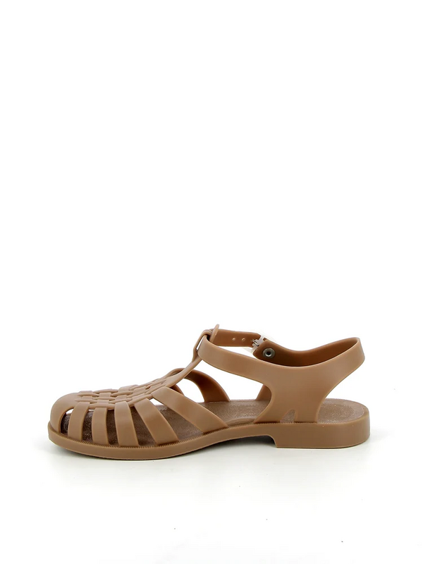 Meduse Sunmif Mat Crepe - Mat Kahverengi Kadın Sandalet