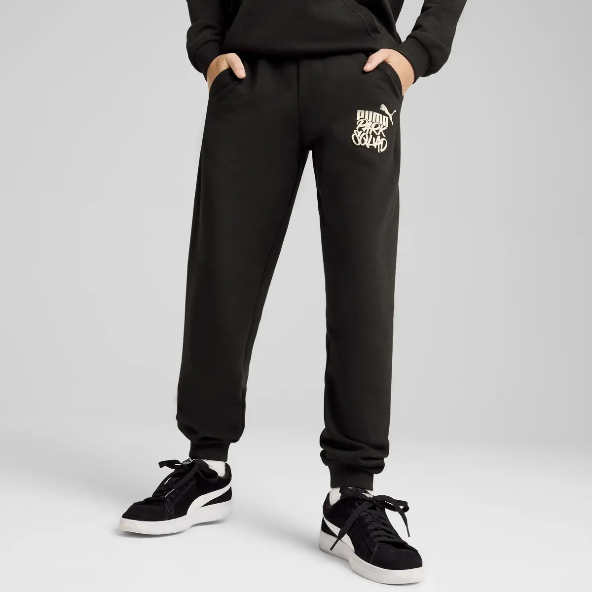 Puma ESS+ MID 90S Sweatpants TR Siyah Erkek Çocuk Eşofman Altı
