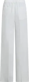 Calvin Klein LINEN BLEND WIDE LEG, ADA Beyaz Kadın Pantolon