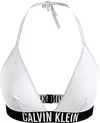 Calvin Klein TRIANGLE-RP Kadın Beyaz Bikini Üstü