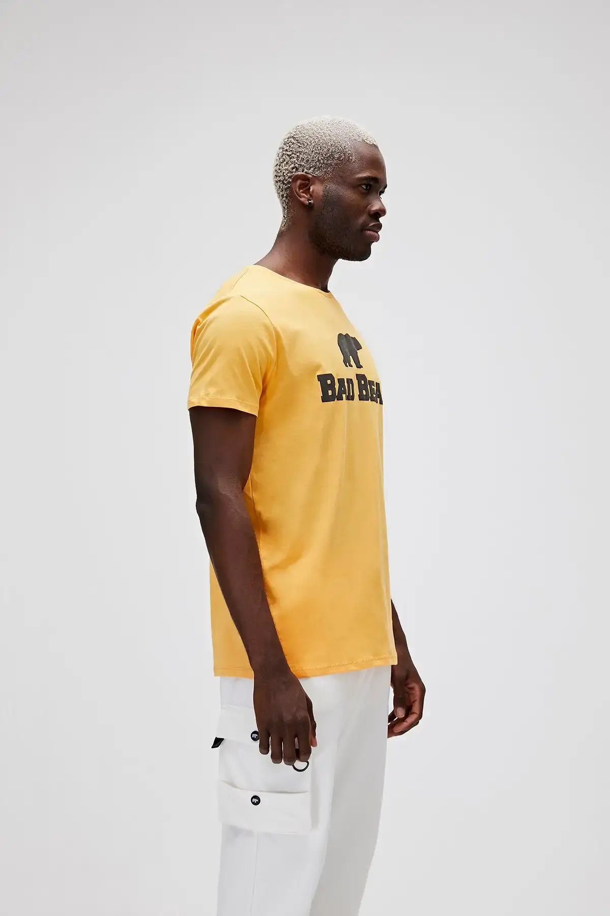BAD BEAR BAD BEAR TEE Erkek Hardal T-Shirt
