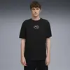 Puma PUMA SPORT RELAXED TEE Siyah Erkek T-Shirt