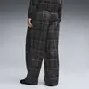 Puma T7 Tartan Woven Pants Siyah Kadın Pantolon