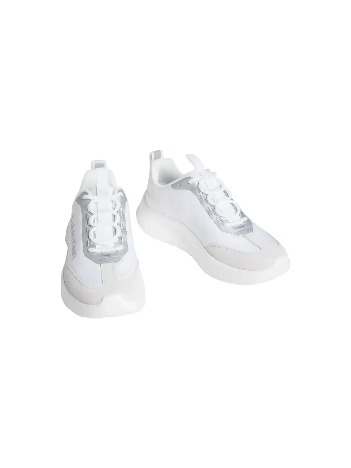 Calvin Klein LIGHT EVA RUNNER NYL, 05Y Beyaz Kadın Spor Ayakkabı