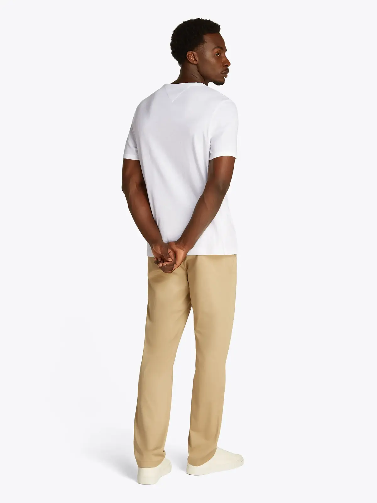 COTTON LINEN TEE, YBR