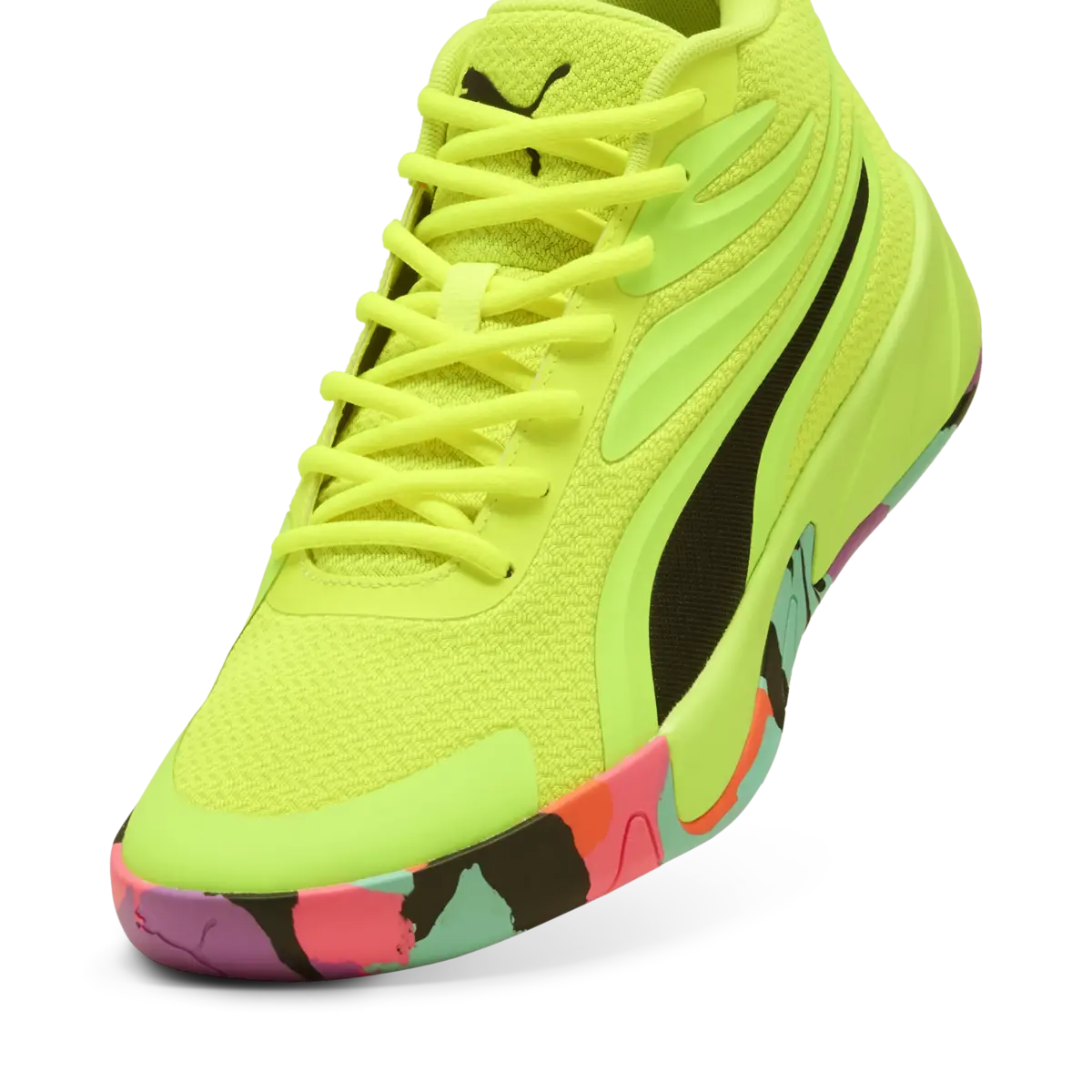 Puma Court Pro Marble Sarı Unisex Basketbol Ayakkabısı