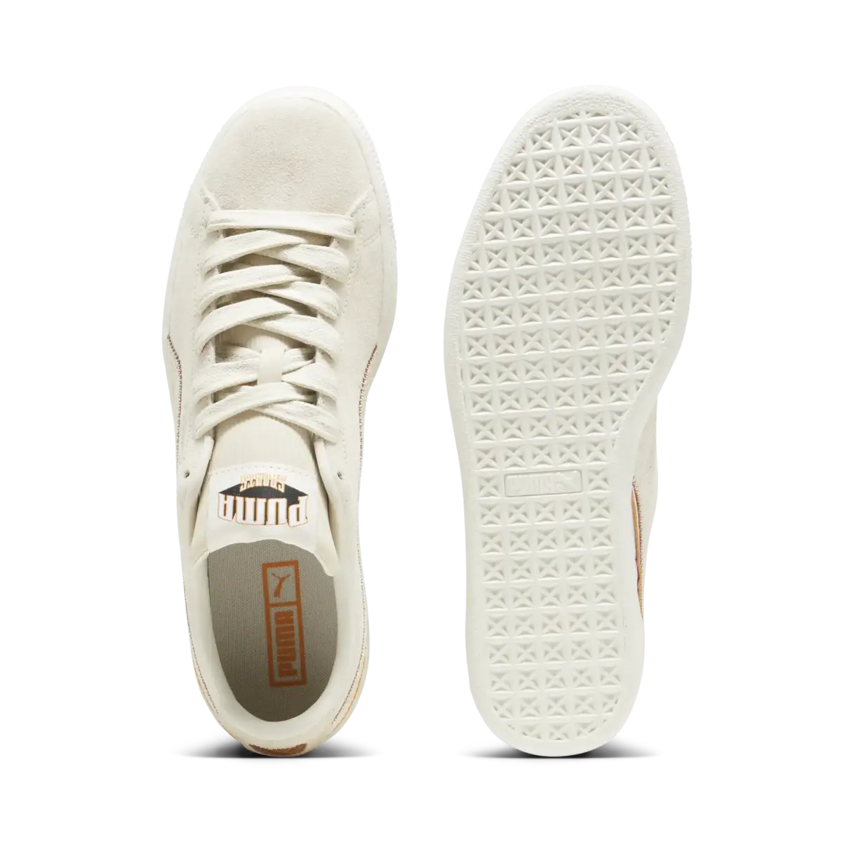 Puma Suede For the Fanbase Bej Unisex Günlük Spor Ayakkabı