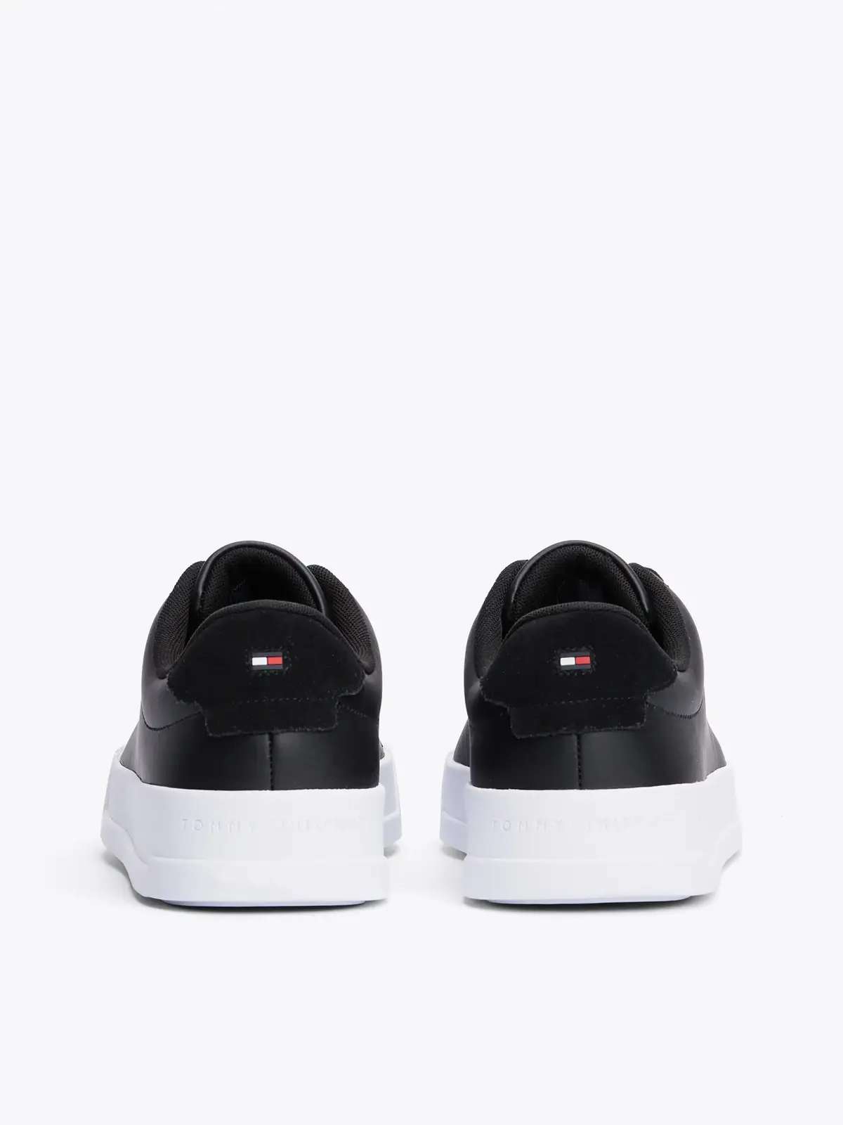 Tommy Hilfiger TH COURT LEATHER, BDS Siyah Erkek Spor Ayakkabı & Sneaker