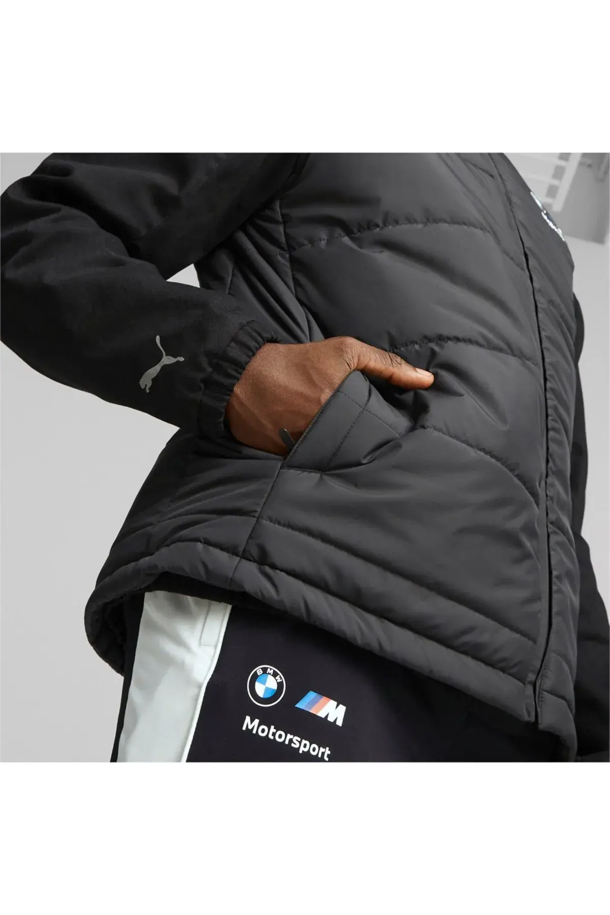 Puma BMW MMS MT7 Padded Vest Siyah Erkek Şişme Yelek