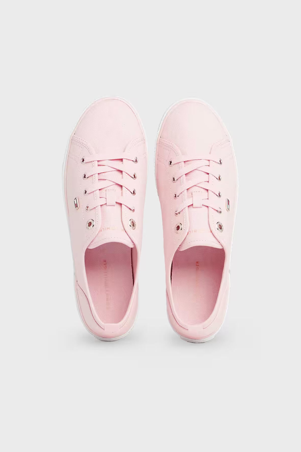 Tommy Hilfiger VULC CANVAS SNEAKER, TJQ Pembe Kadın Spor Ayakkabı