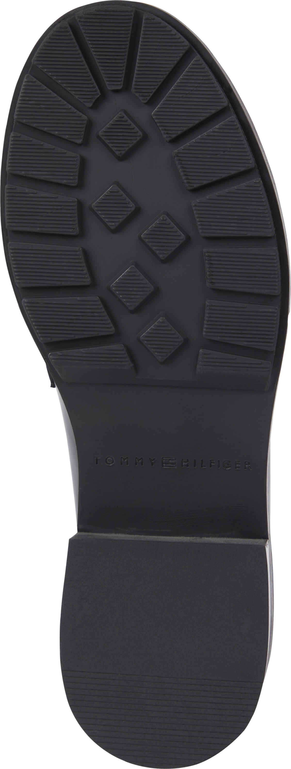 Tommy Hilfiger TH CHAIN LOAFER Kadın Siyah Ayakkabı