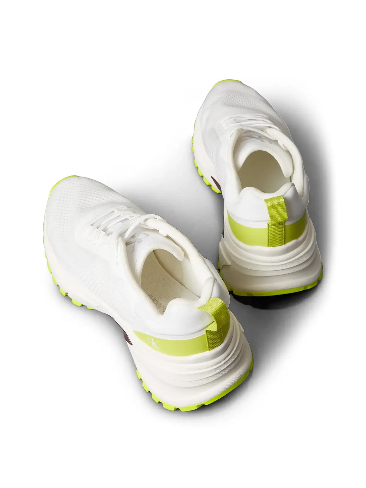 Calvin Klein HIKE RUNNER MG TECH KNIT Beyaz Kadın Günlük Spor Ayakkabı